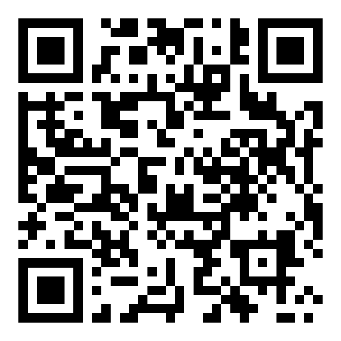 QR code pour télécharger l'application