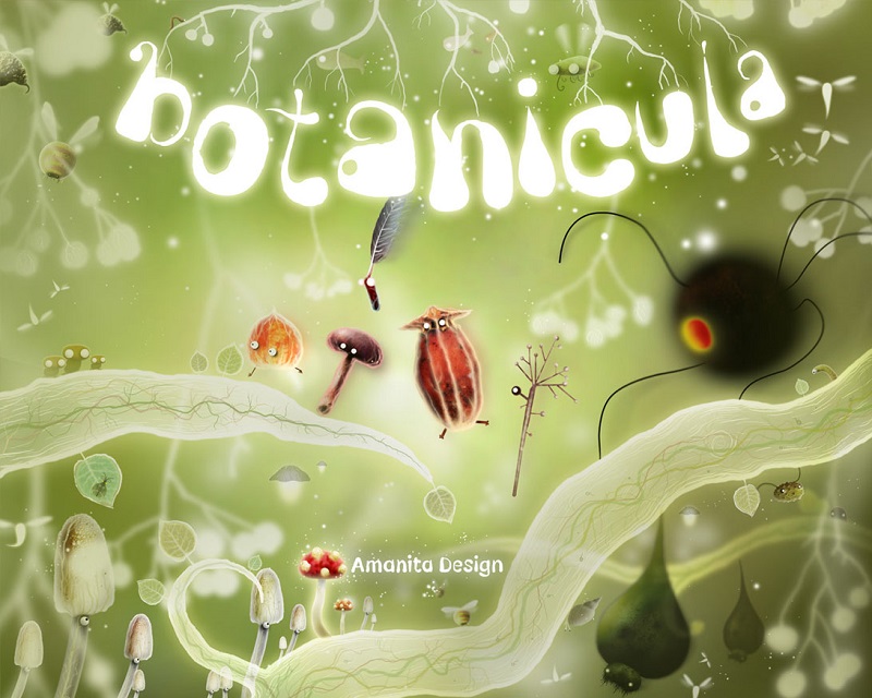 écran de présentation du jeu vidéo Botanicula
