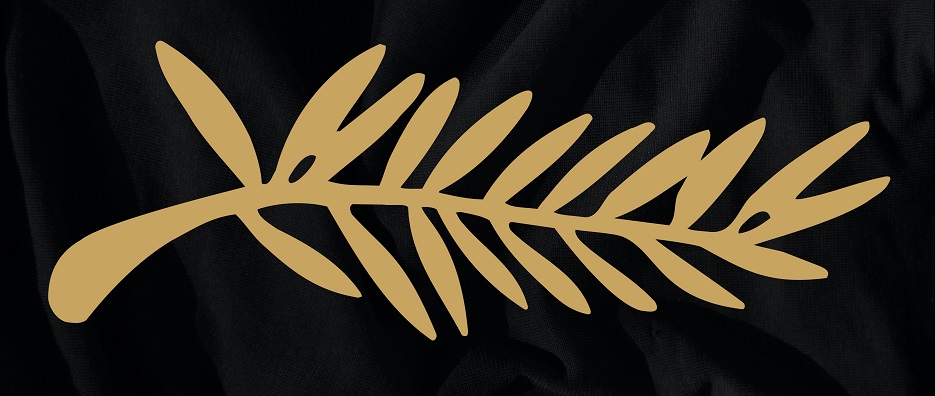 la palme d'or sur fond noir