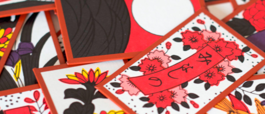 Ensembles de cartes de jeu japonais
