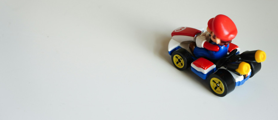 photo d'un kart Mario Bros