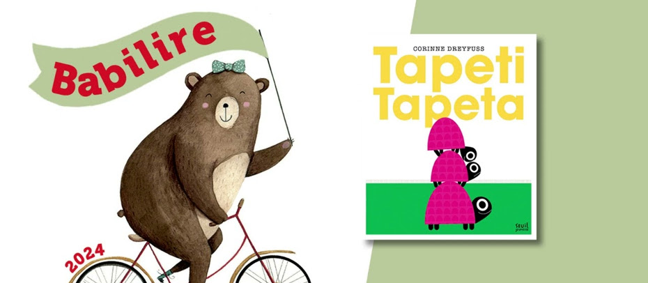 Illustration d'ours et couverture de livre