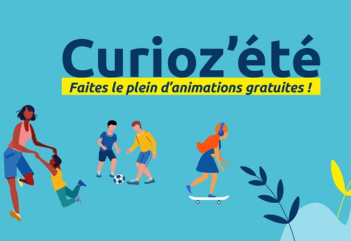 Enfants et parents dans un parc