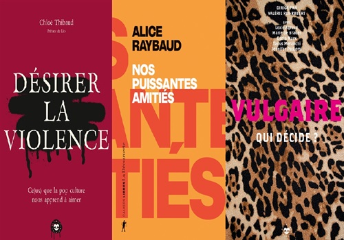 Couverture de trois livres 