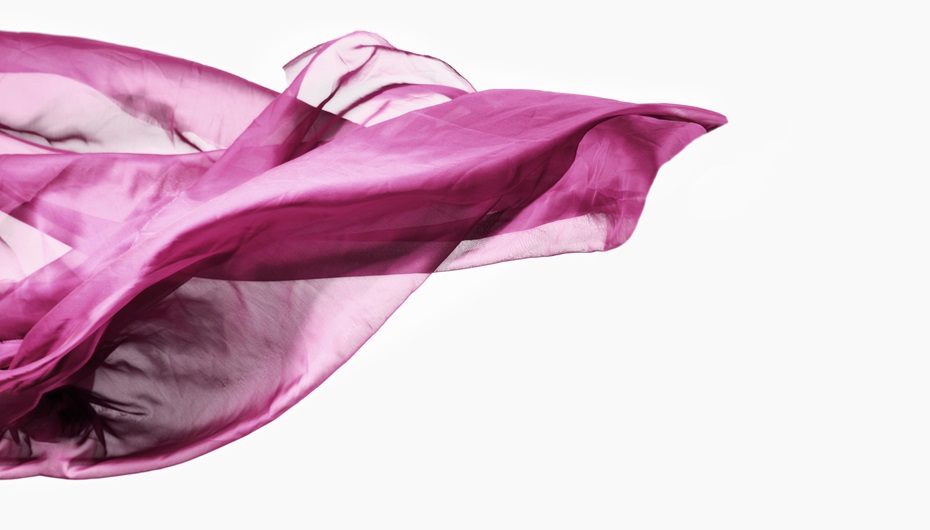 tissu de soie virevoltant 