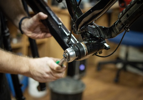 Réparation de vélo