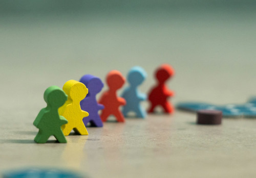 Pions en groupe