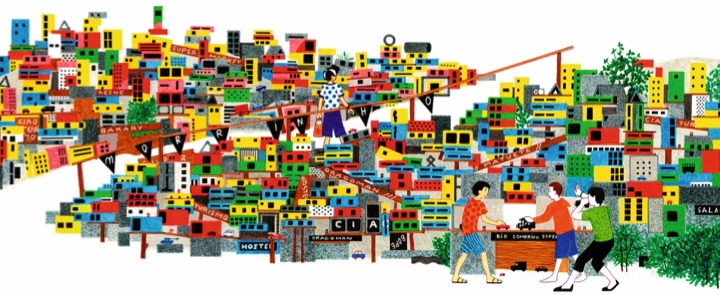 Atelier créatif : Ville multicolore 