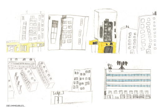 Dessins d'immeubles