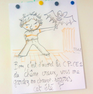 Dessin d'Emile par Ronan Badel