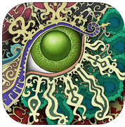 Visuel application Gorogoa représentant un serpent
